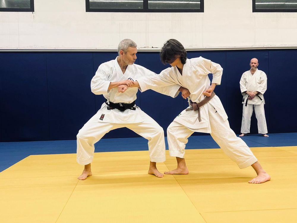 Pratique du Wado-Ryu au club Mikado